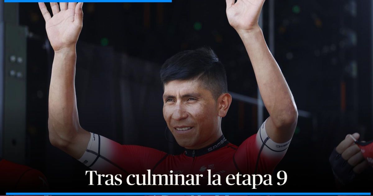 Comienza otra carrera Nairo Quintana ingresó al top 10 del Tour de